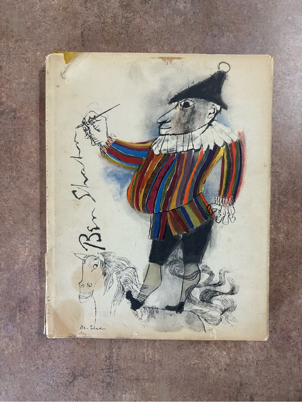 Vintage Ben Shahn by James Thrall Soby HC 1963 2nd Printing George Braziller w/D